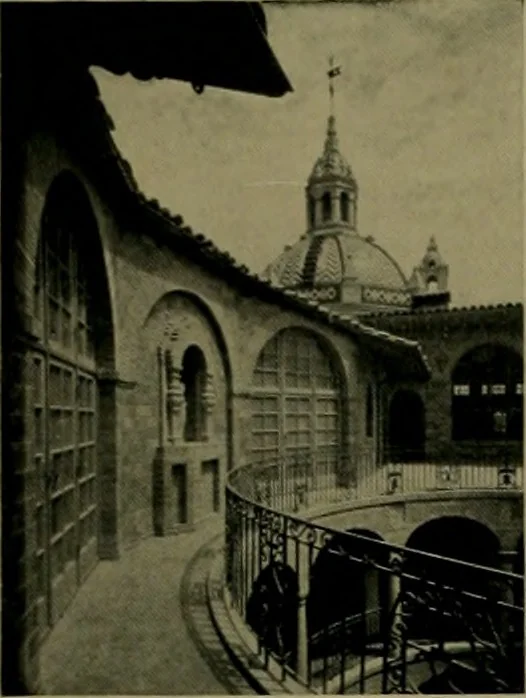 An illustration from Architect and engineer, 1905, leaf 232
