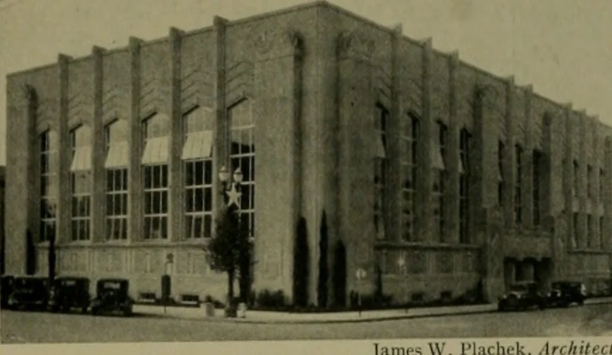 An illustration from Architect and engineer, 1905, leaf 246