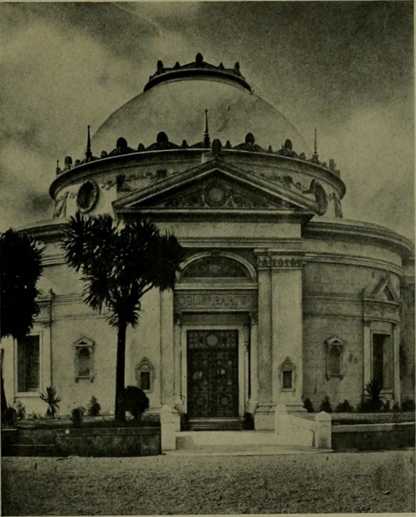 An illustration from Architect and engineer, 1905, leaf 282