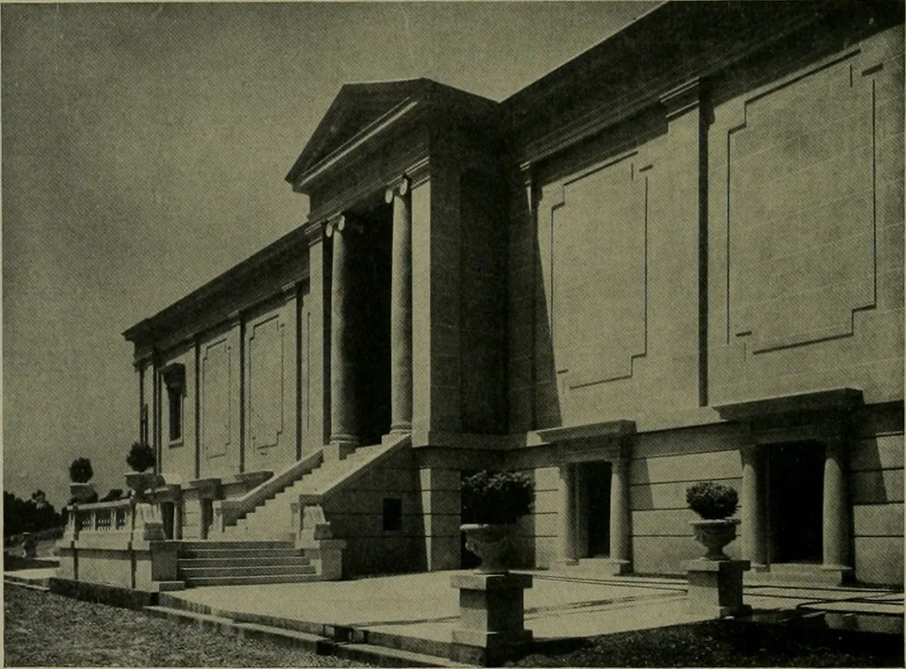 An illustration from Architect and engineer, 1905, leaf 283