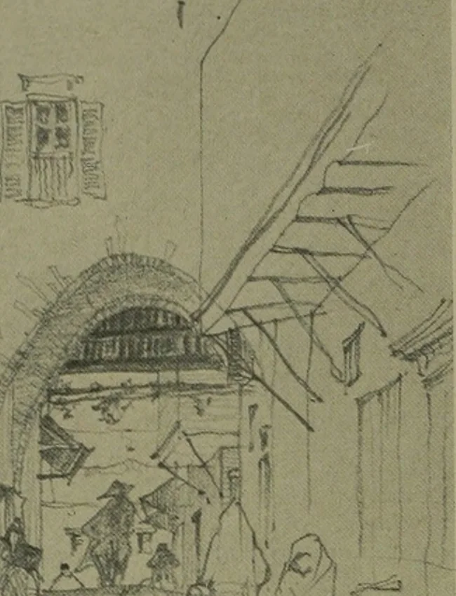 An illustration from Architect and engineer, 1905, leaf 299