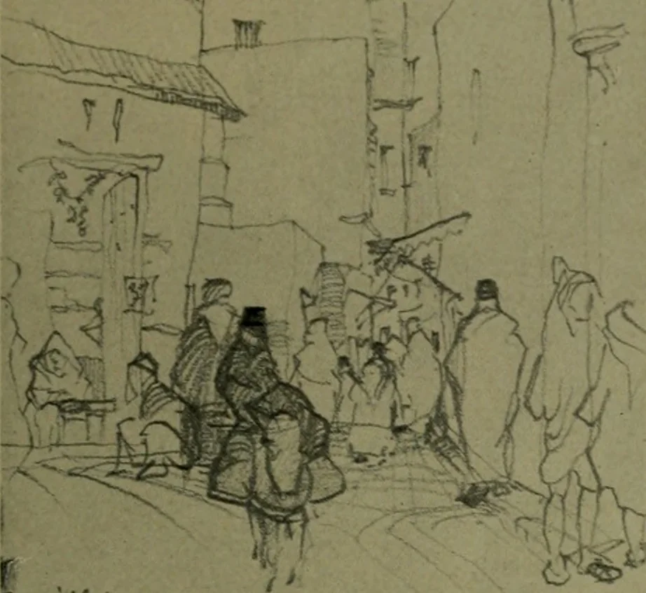 An illustration from Architect and engineer, 1905, leaf 300
