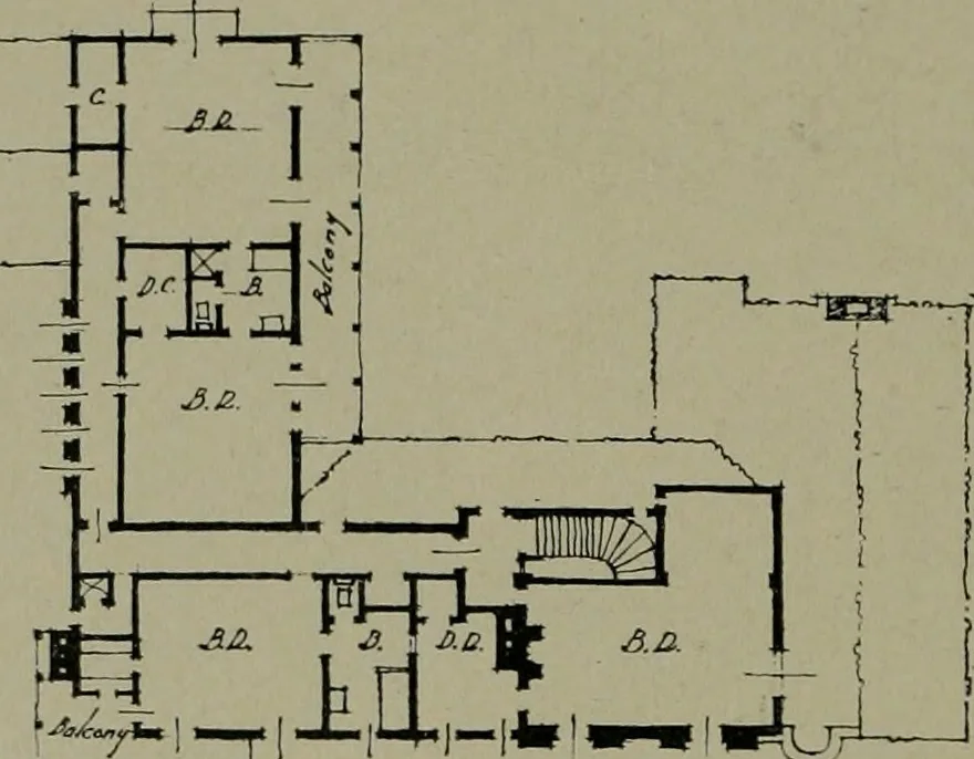 An illustration from Architect and engineer, 1905, leaf 363