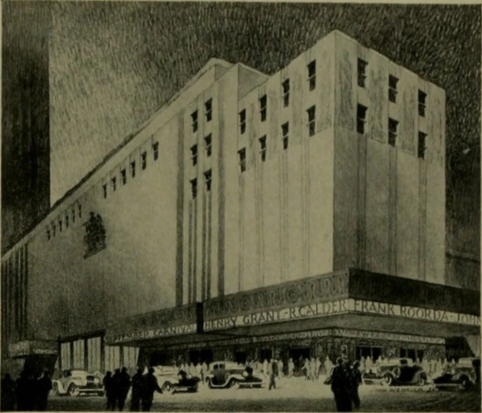 An illustration from Architect and engineer, 1905, leaf 396