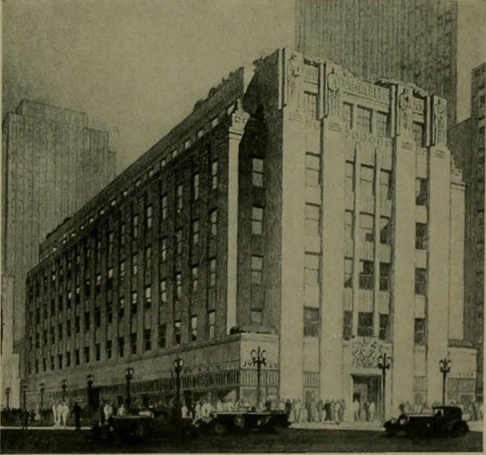 An illustration from Architect and engineer, 1905, leaf 396