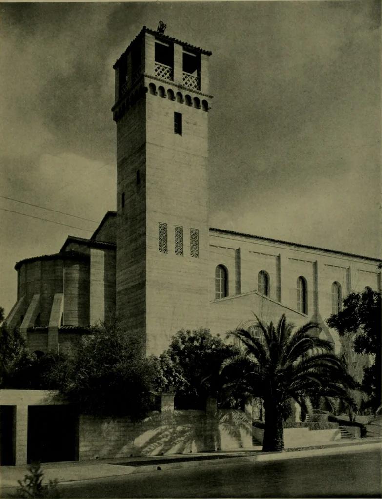 An illustration from Architect and engineer, 1905, leaf 40