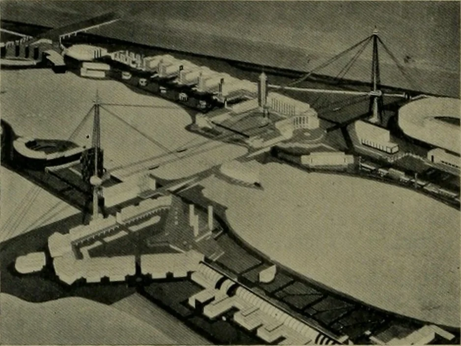 An illustration from Architect and engineer, 1905, leaf 405
