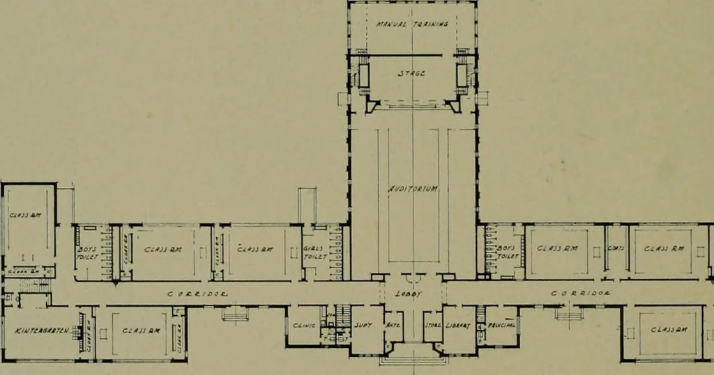 An illustration from Architect and engineer, 1905, leaf 449