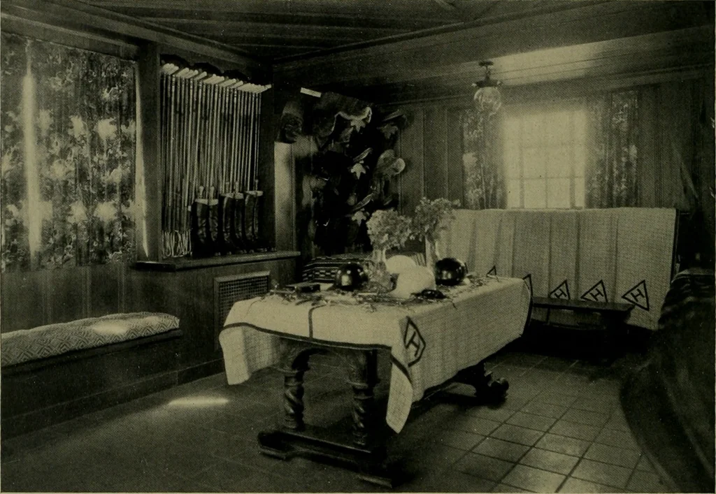 An illustration from Architect and engineer, 1905, leaf 453