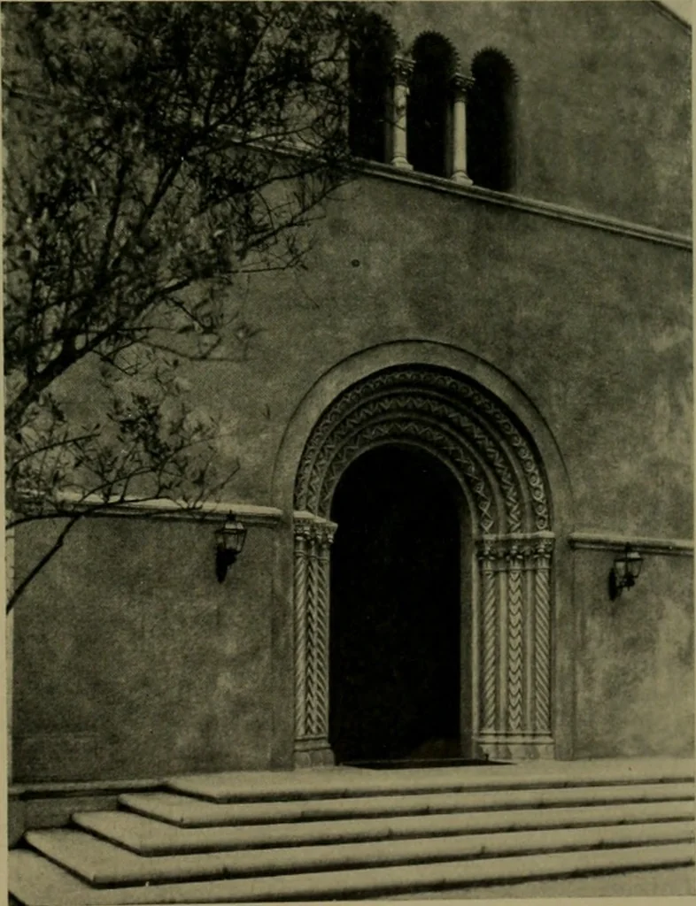 An illustration from Architect and engineer, 1905, leaf 480