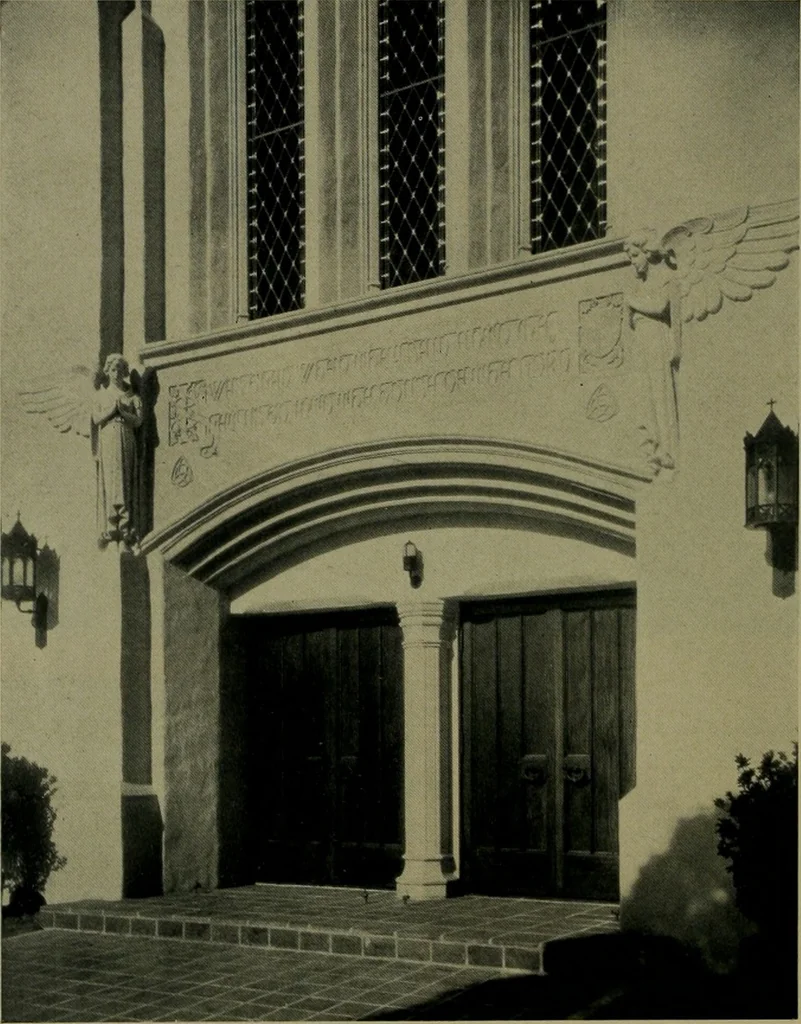 An illustration from Architect and engineer, 1905, leaf 485