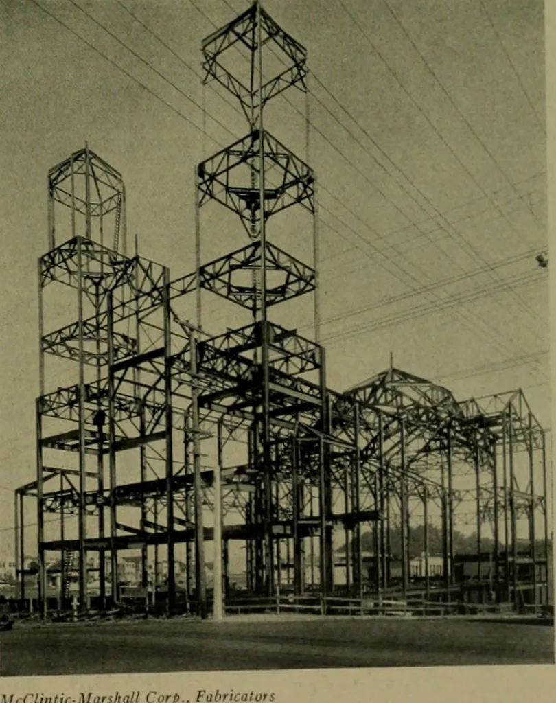 An illustration from Architect and engineer, 1905, leaf 488