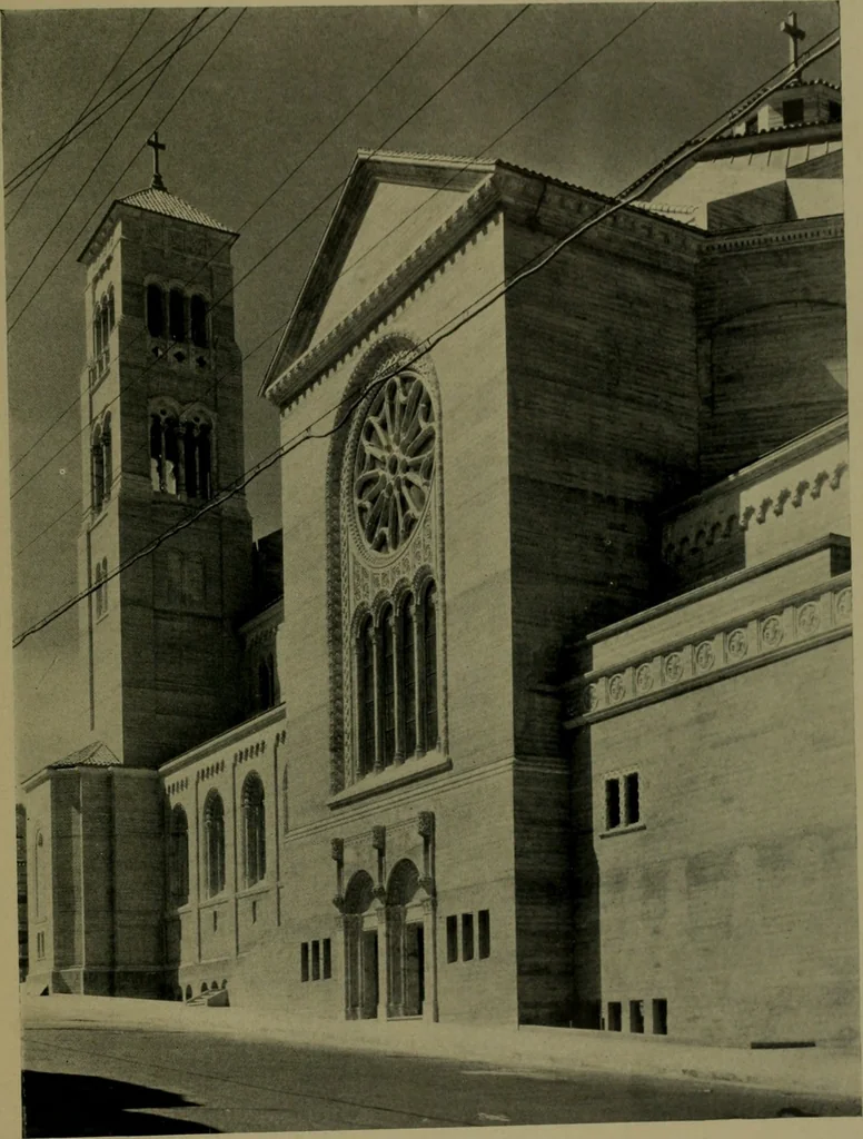 An illustration from Architect and engineer, 1905, leaf 490