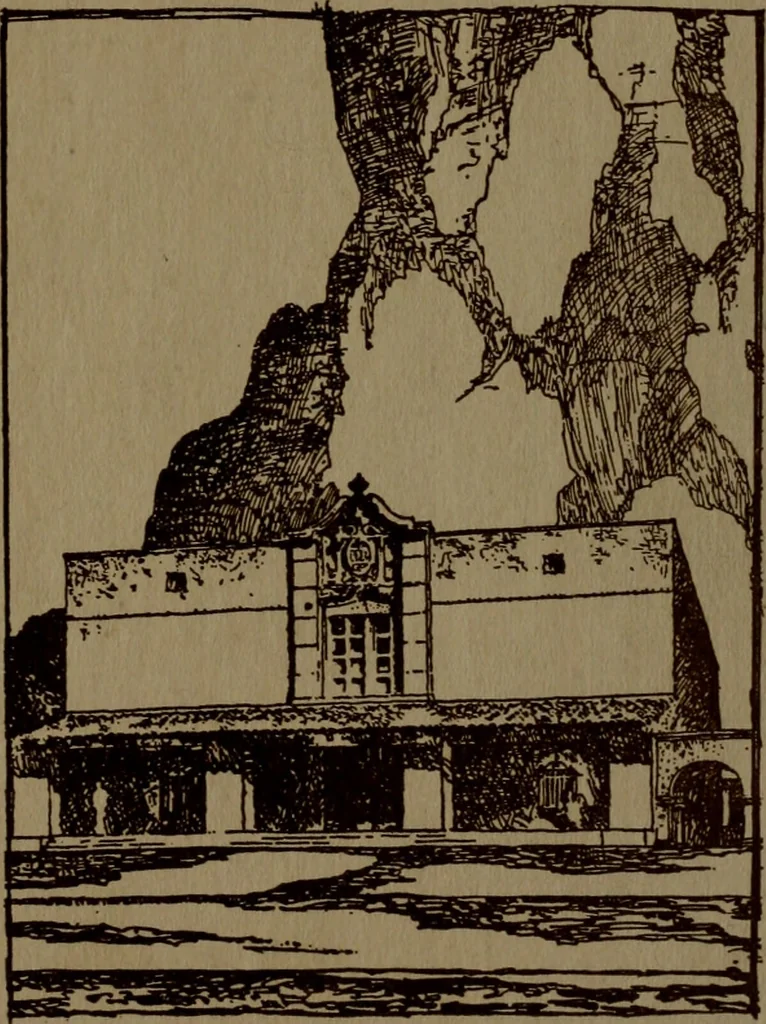 An illustration from Architect and engineer, 1905, leaf 6