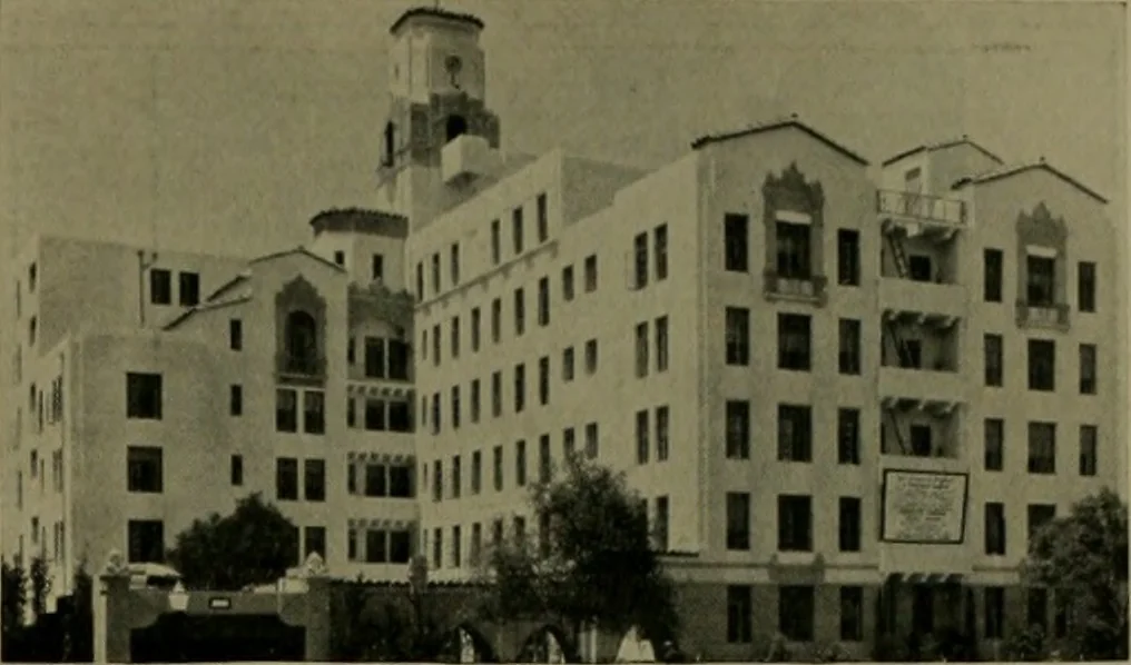 An illustration from Architect and engineer, 1905, leaf 74