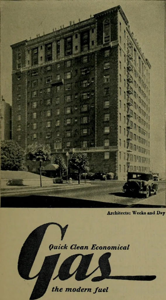 An illustration from Architect and engineer, 1905, leaf 94