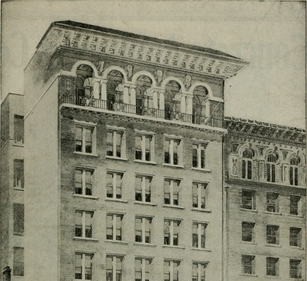 An illustration from The Architect & engineer of California and the Pacific Coast, 1905, leaf 10