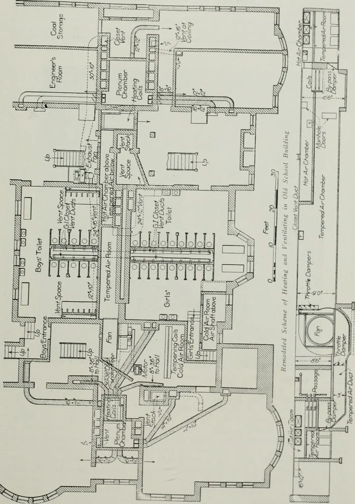 An illustration from The Architect & engineer of California and the Pacific Coast, 1905, leaf 100