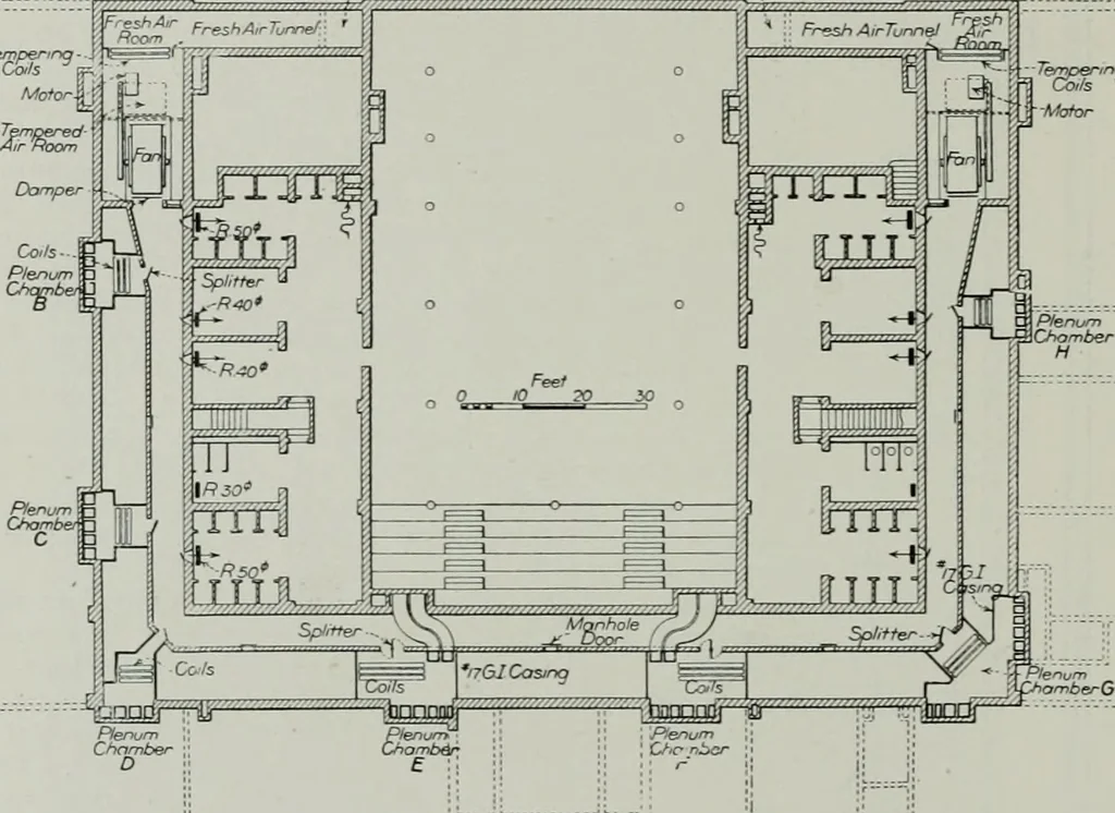 An illustration from The Architect & engineer of California and the Pacific Coast, 1905, leaf 103