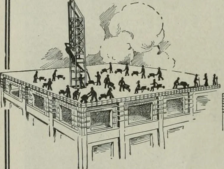 An illustration from The Architect & engineer of California and the Pacific Coast, 1905, leaf 11