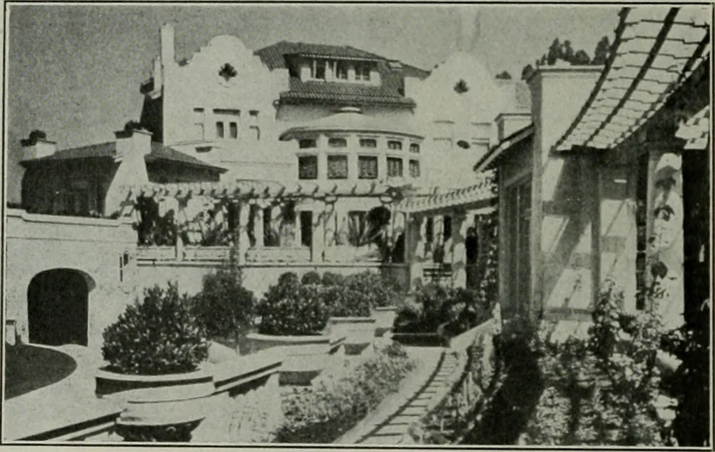 An illustration from The Architect & engineer of California and the Pacific Coast, 1905, leaf 15