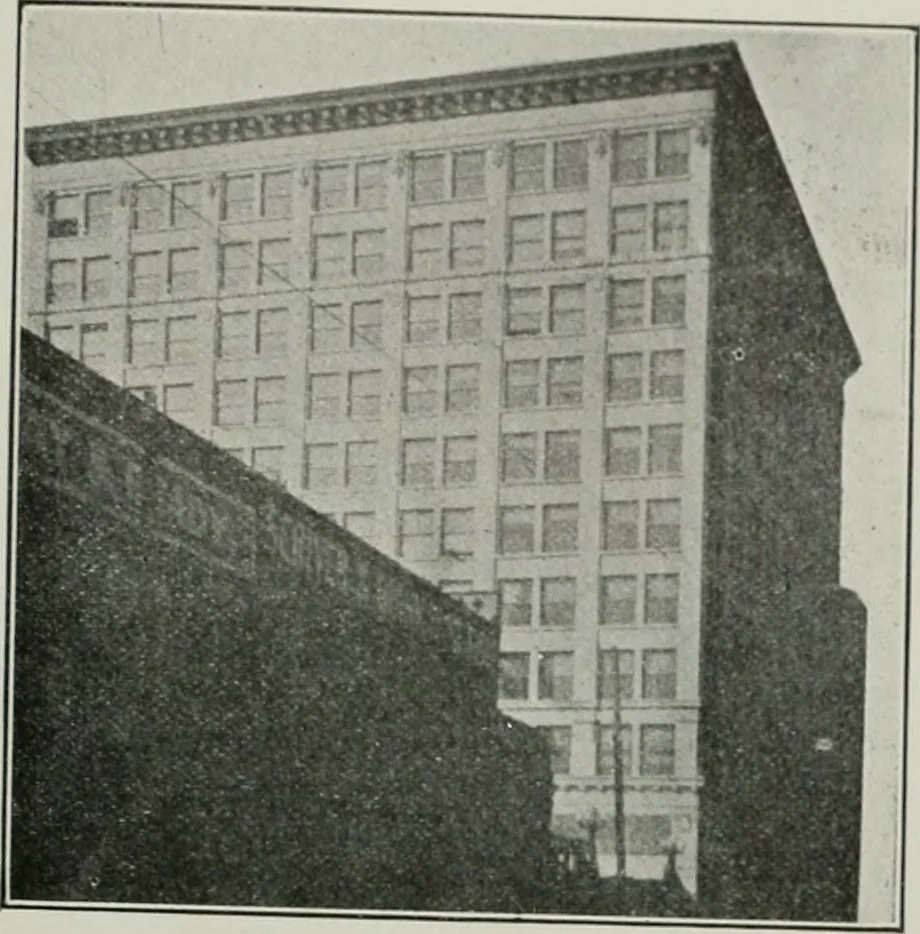 An illustration from The Architect & engineer of California and the Pacific Coast, 1905, leaf 162