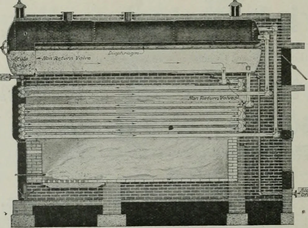 An illustration from The Architect & engineer of California and the Pacific Coast, 1905, leaf 163