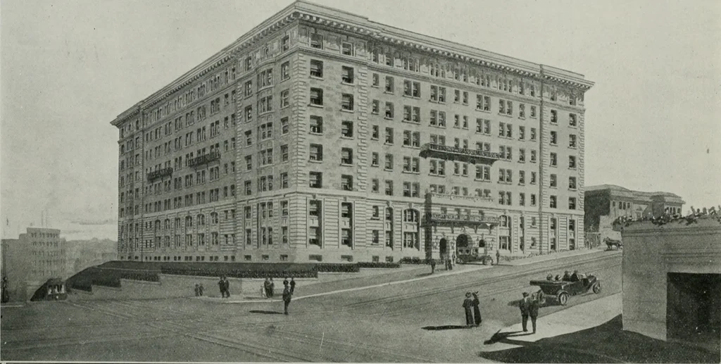 An illustration from The Architect & engineer of California and the Pacific Coast, 1905, leaf 199