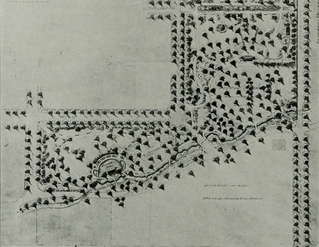 An illustration from The Architect & engineer of California and the Pacific Coast, 1905, leaf 245