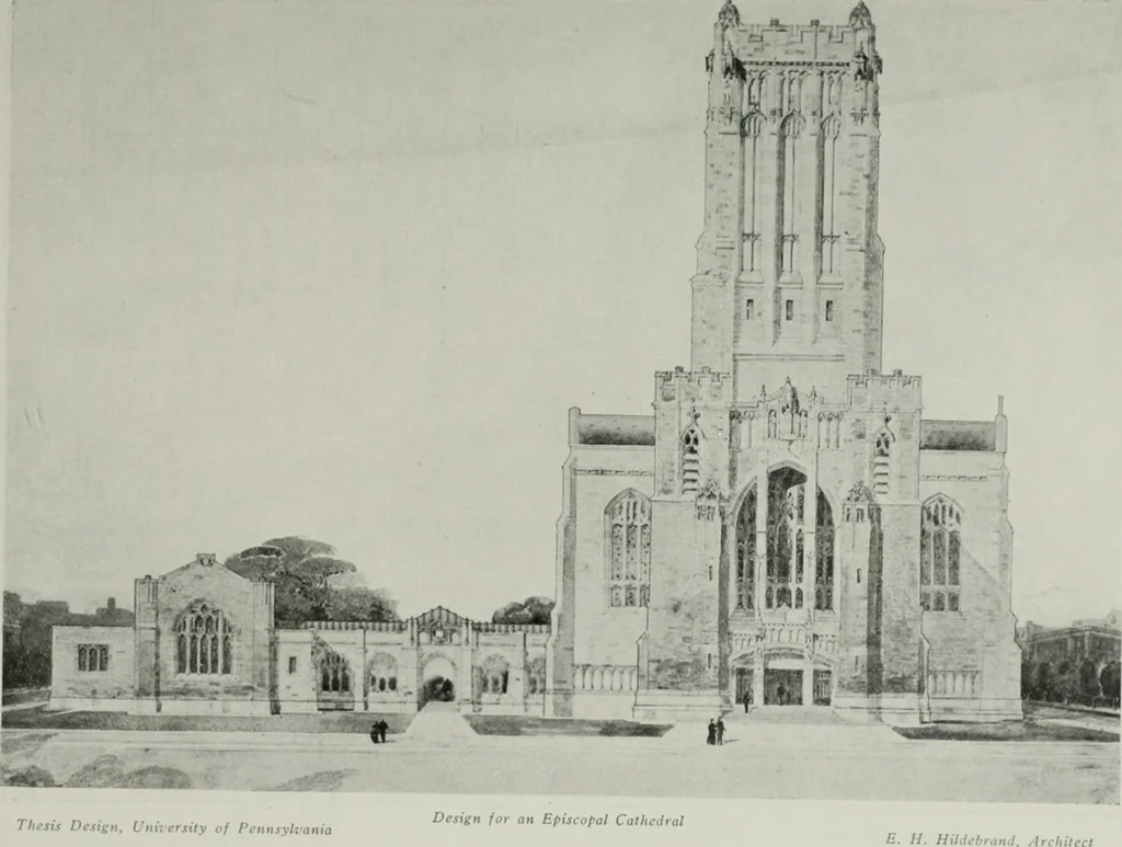 An illustration from The Architect & engineer of California and the Pacific Coast, 1905, leaf 248