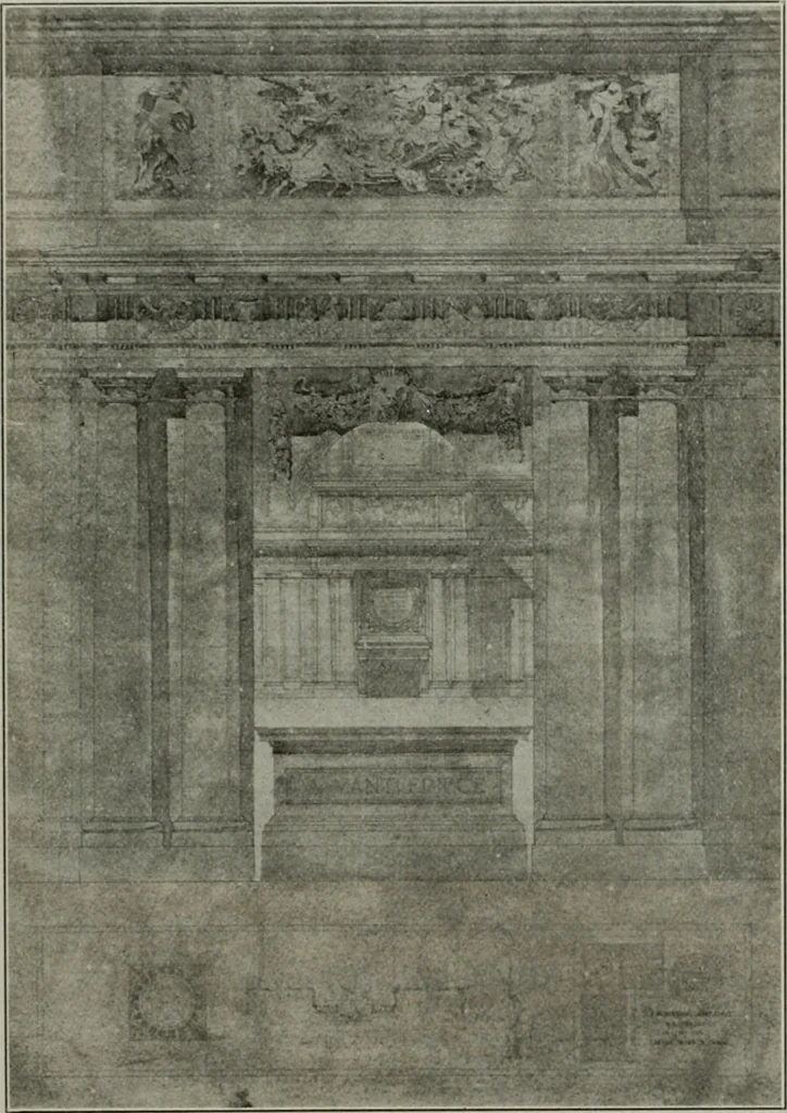 An illustration from The Architect & engineer of California and the Pacific Coast, 1905, leaf 262