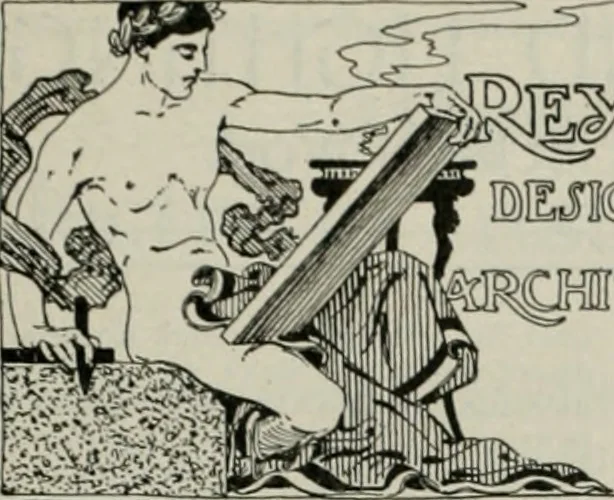 An illustration from The Architect & engineer of California and the Pacific Coast, 1905, leaf 272