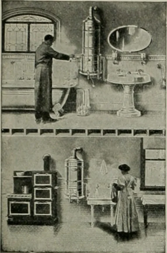 An illustration from The Architect & engineer of California and the Pacific Coast, 1905, leaf 30