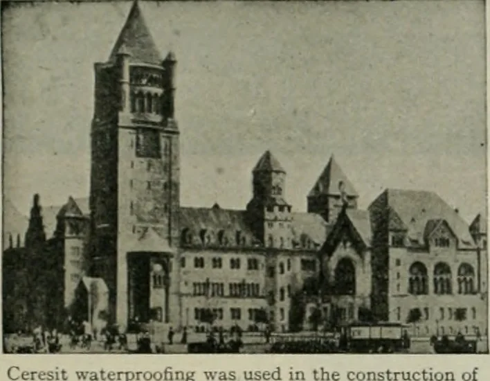 An illustration from The Architect & engineer of California and the Pacific Coast, 1905, leaf 328