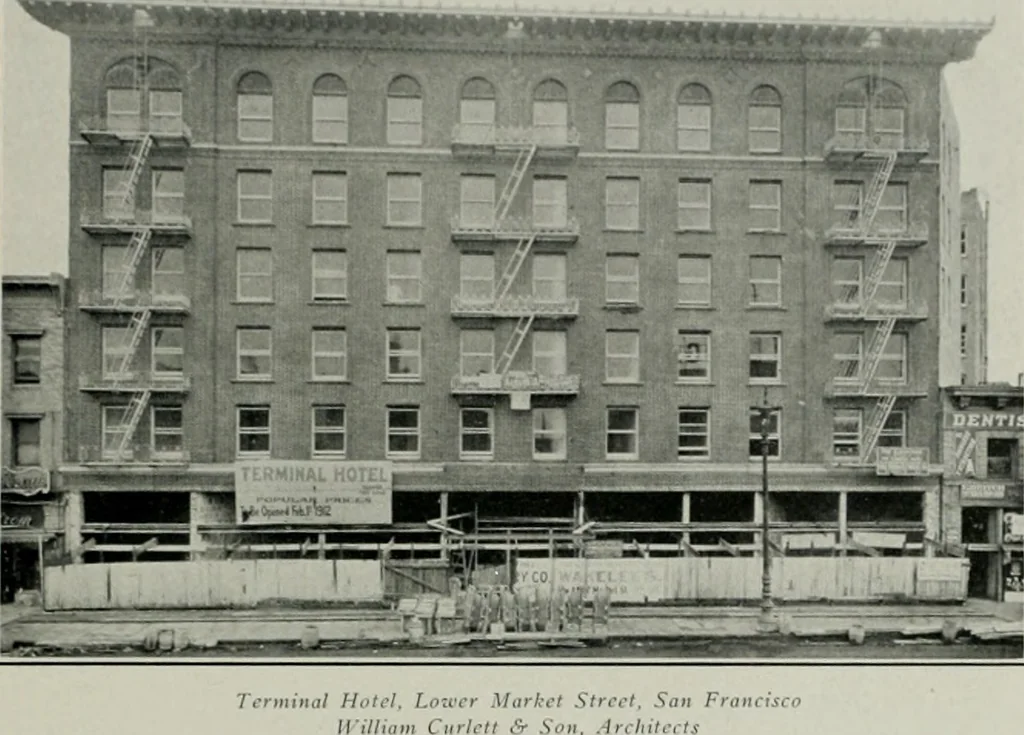 An illustration from The Architect & engineer of California and the Pacific Coast, 1905, leaf 362