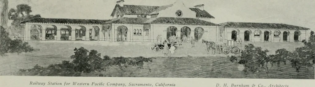 An illustration from The Architect & engineer of California and the Pacific Coast, 1905, leaf 366