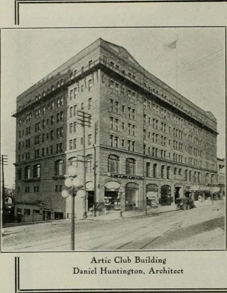 An illustration from The Architect & engineer of California and the Pacific Coast, 1905, leaf 37