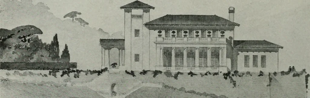 An illustration from The Architect & engineer of California and the Pacific Coast, 1905, leaf 371