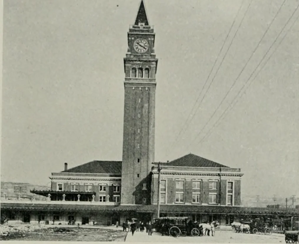 An illustration from The Architect & engineer of California and the Pacific Coast, 1905, leaf 376