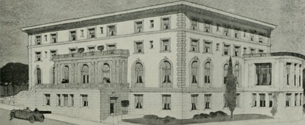 An illustration from The Architect & engineer of California and the Pacific Coast, 1905, leaf 398