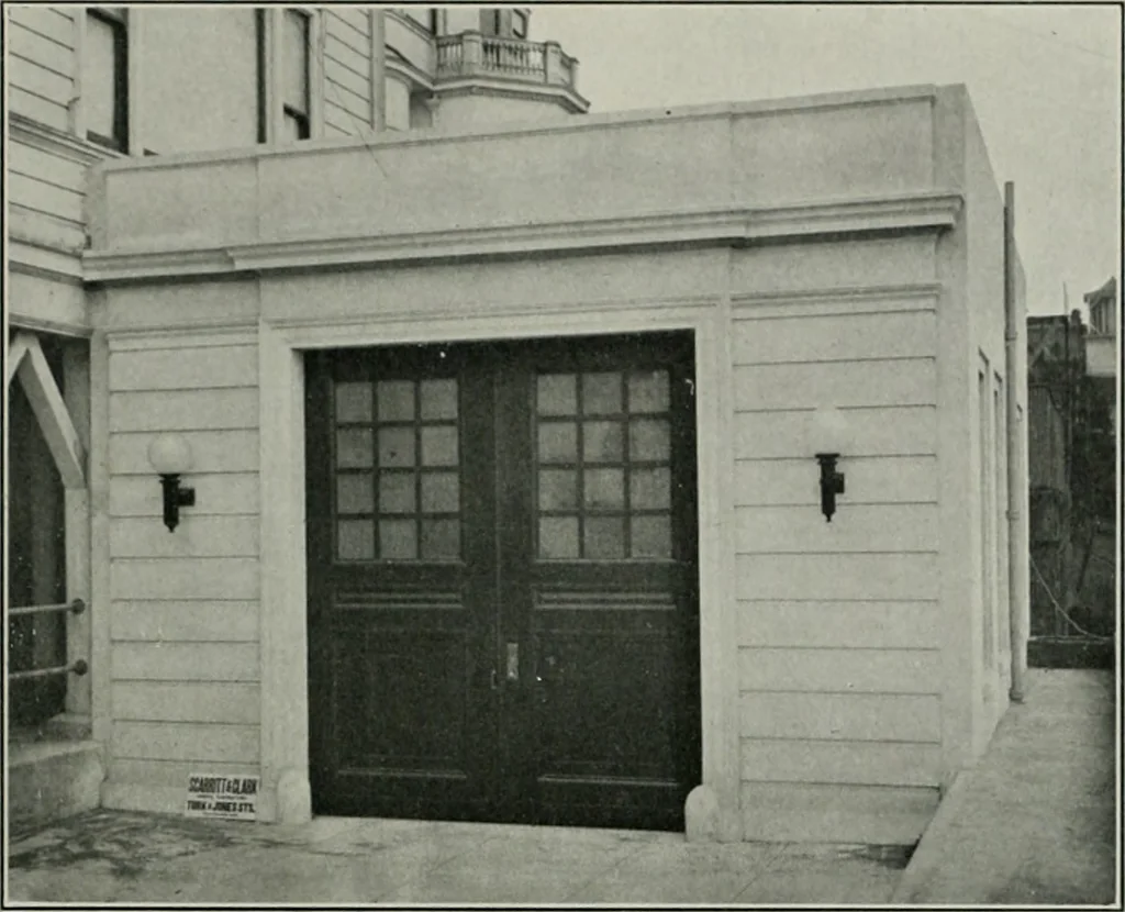 An illustration from The Architect & engineer of California and the Pacific Coast, 1905, leaf 414