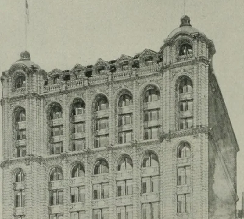 An illustration from The Architect & engineer of California and the Pacific Coast, 1905, leaf 417