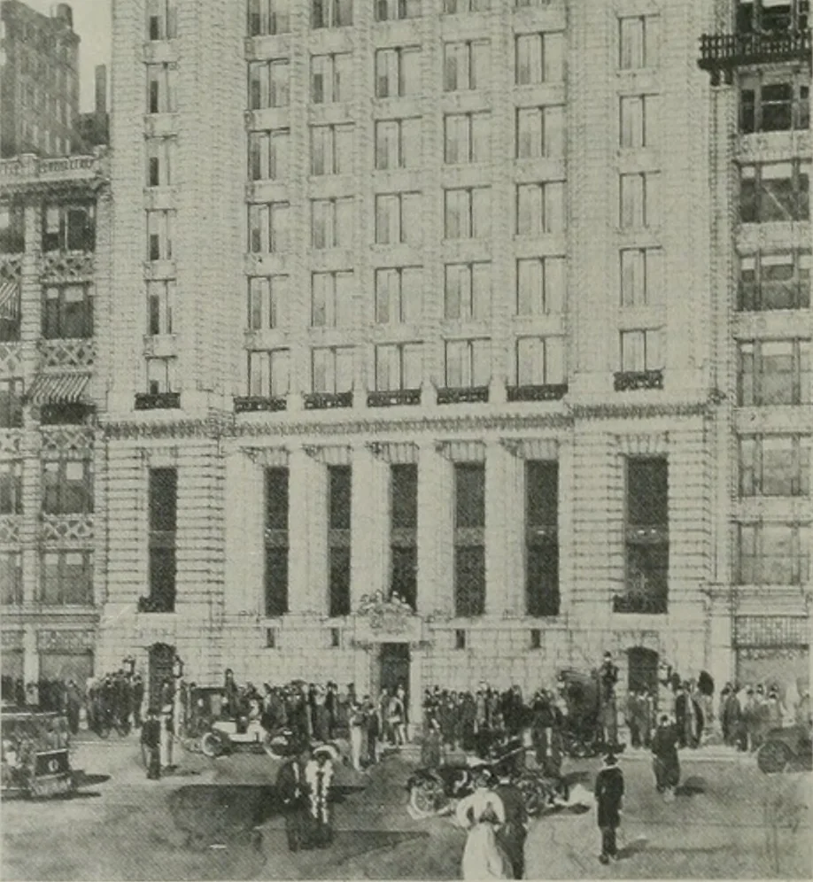 An illustration from The Architect & engineer of California and the Pacific Coast, 1905, leaf 417