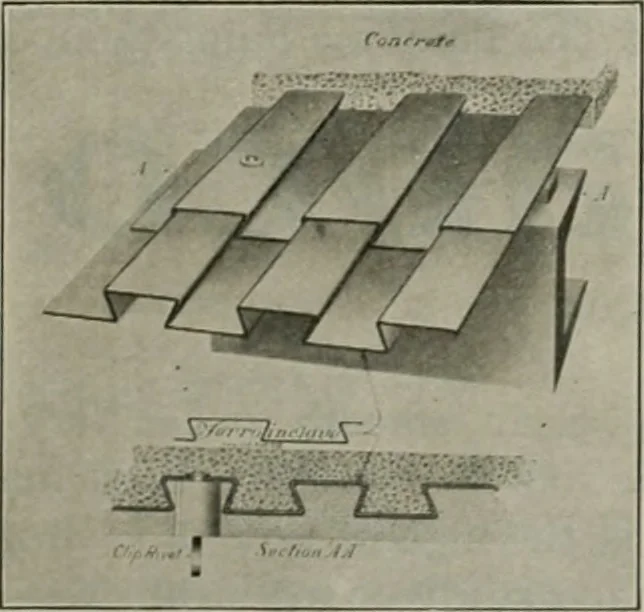 An illustration from The Architect & engineer of California and the Pacific Coast, 1905, leaf 470