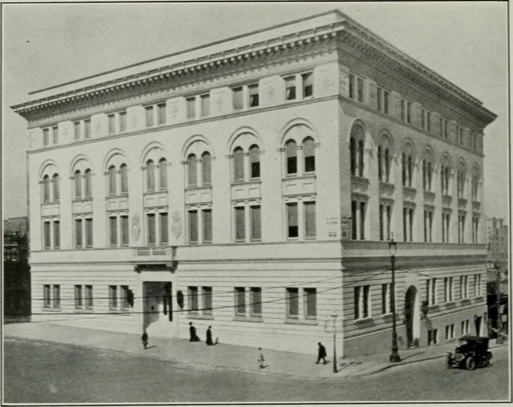 An illustration from The Architect & engineer of California and the Pacific Coast, 1905, leaf 63