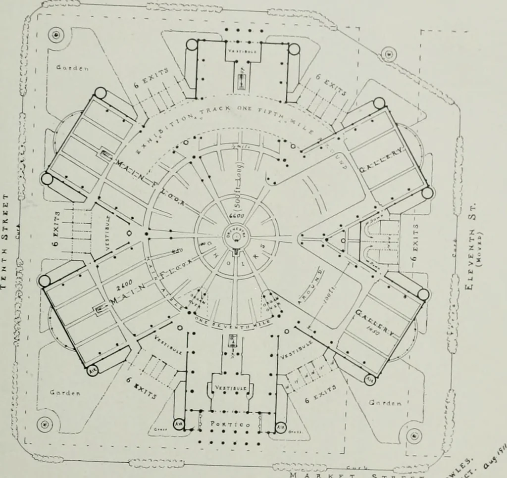 An illustration from The Architect & engineer of California and the Pacific Coast, 1905, leaf 66
