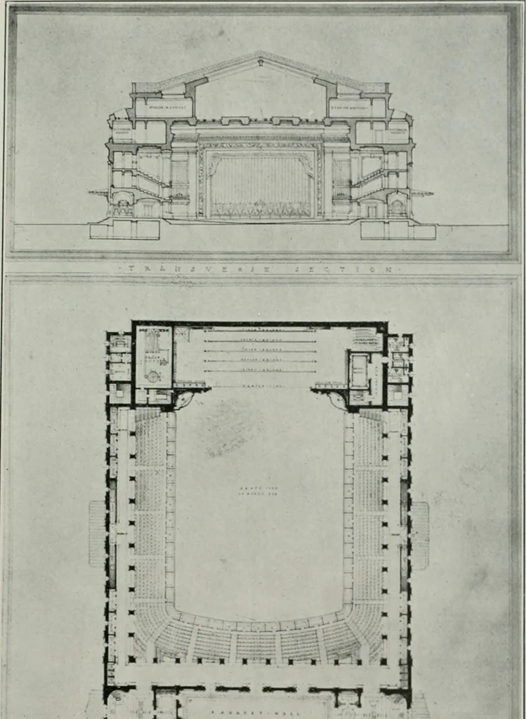 An illustration from The Architect & engineer of California and the Pacific Coast, 1905, leaf 82