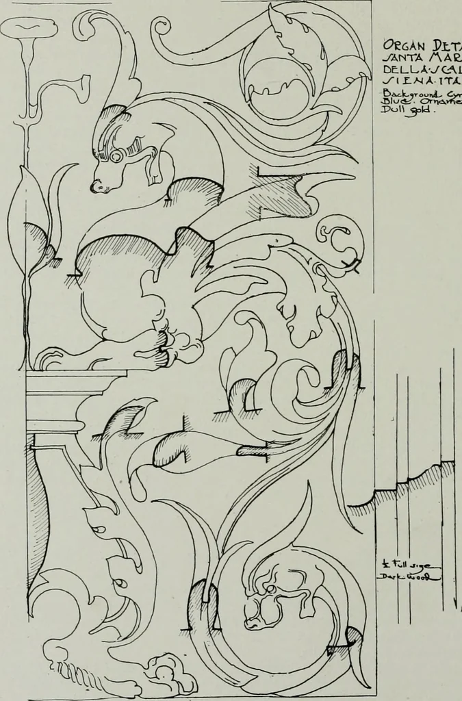 An illustration from The Architect & engineer of California and the Pacific Coast, 1905, leaf 87