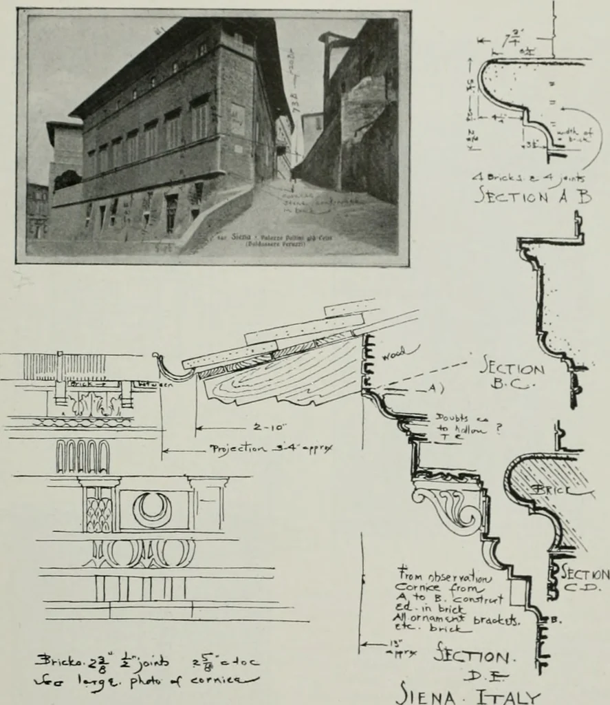An illustration from The Architect & engineer of California and the Pacific Coast, 1905, leaf 90
