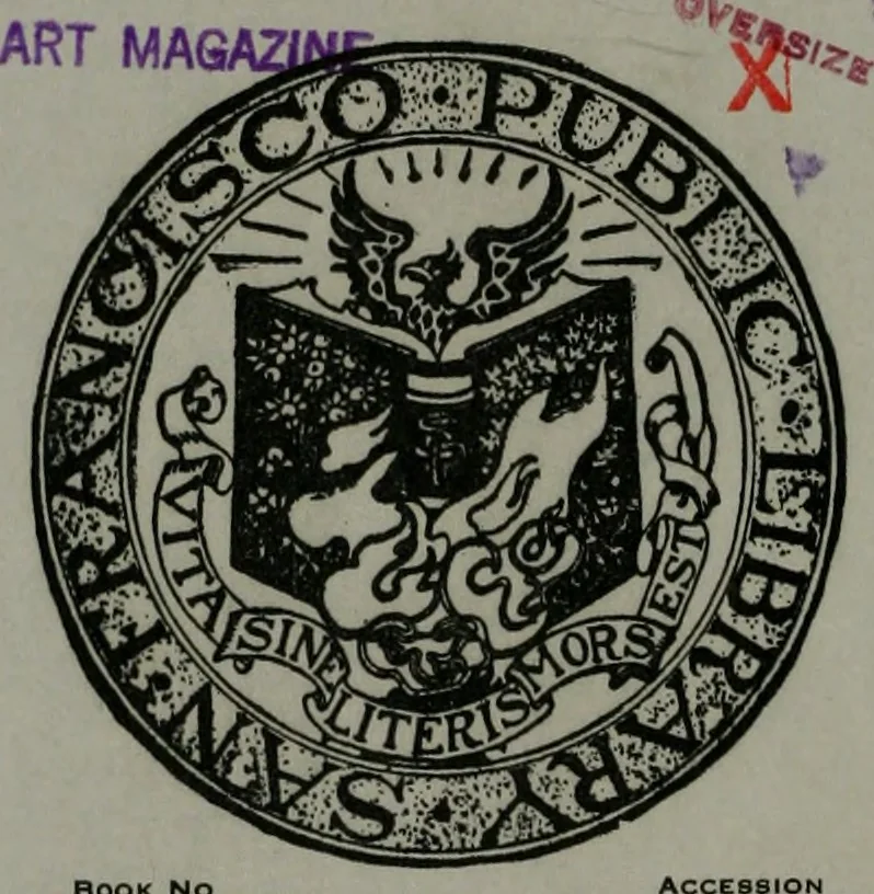 An illustration from Architect and engineer, 1905, leaf 1